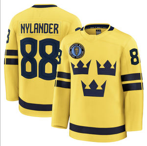 Jersey de Hockey sobre Hielo Personalizado de Alta Calidad con Técnicas de Sublimación, Incluye Pantalones y Calcetines, Nombre del Equipo OEM, Transpirable 100% - Product Image 2