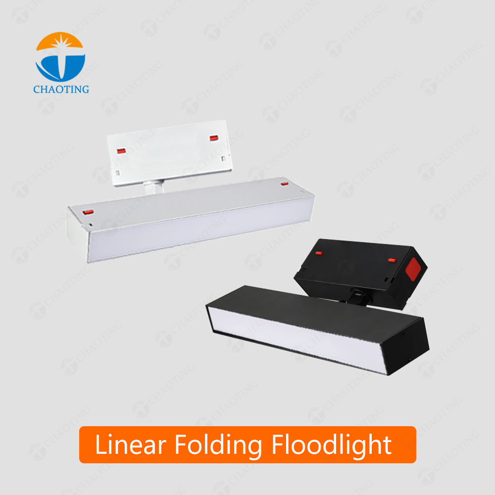 Luz de inundación rotatoria del doblez