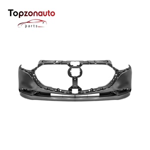 Topzonauto  OEM BCKN-50-031DBB Cache de pare-chocs avant pour Mazda 3 Axela en plastique PP apprêté 2019-2025, pièces de carrosserie automobile à ajustement direct - Product Image 1