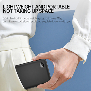<span class=keywords><strong>Vente</strong></span> flash 2026 : Batterie externe magnétique sans fil 3 en 1 ultra-fine 5000mAh 10000mAh - Product Image 5