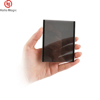 WOW 1.0 Magie Tricks La carte noire magique disparaît Illusion Toy Stage Stunt Props Plastic Close-up Poker
