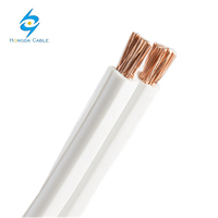 Fil électrique plat torsadé 2*18AWG 2*16AWG SPT avec isolation en PVC, bobine de 150 m pour applications électriques et automobiles