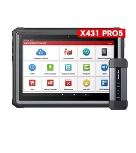 Launch X431 Pro5/Prov 5/Launchx431 Pro V, Sistema completo ECU, programador de programación, herramienta de diagnóstico, escáner automático, máquina de escaneo