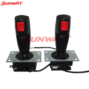 Joystick de 4 y 8 direcciones con botones superiores para máquinas recreativas, joystick de vuelo para consolas de juegos VR que funcionan con monedas, controlador tipo boxeo para máquinas expendedoras - Product Image 5