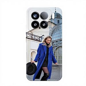 Coques de téléphone personnalisées en TPU souple 3D, design vierge, sublimation, antichoc, résistantes à la saleté, brillantes, blanches, pour 15 15Pro - Product Image 1