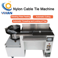 Machine à attacher les câbles en nylon auto-ajustable, durable et autobloquante, avec un diamètre maximal de 30 mm et une capacité de 1200-1500 pièces/heure