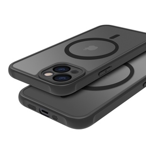 Étui rigide magnétique en PC noir mat pour iPhone 16 <span class=keywords><strong>SE</strong></span> Pro Max, téléphone portable 17 Pro Max 18 - Product Image 5
