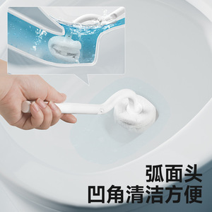 Lec Japanese Toilet <b>Brush</b> <b>Round</b> Durable Ergonomic For Home Bathroom Use - Product Image 2