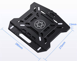 <span class=keywords><strong>Table</strong></span> <span class=keywords><strong>de</strong></span> bureau portable <span class=keywords><strong>pliable</strong></span> réglable en ABS avec support pour téléphone Bureau pliant durable pour ordinateur portable ou tablette PC - Product Image 4