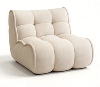 Fauteuil paresseux individuel en velours, tendance créative et populaire, pour salon, chambre et balcon