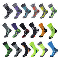 Chaussettes mi-mollet imperméables unisexes pour l'extérieur, chaudes et respirantes, idéales pour la randonnée, le trekking en rivière, la pêche à la pêche à la ligne et le ski