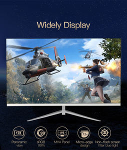 Monitor de Juegos LED Curvo HD de 24 Pulgadas, Monitor de Escritorio de 1080P con Pantalla Ancha de 1920x1080 y 75 Hz para HDMI e IPS para Videojugadores - Product Image 6