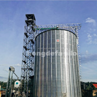 Silo de stockage de maïs et de soja, réservoir de silo de 200 tonnes, stockage de céréales de 1000 tonnes