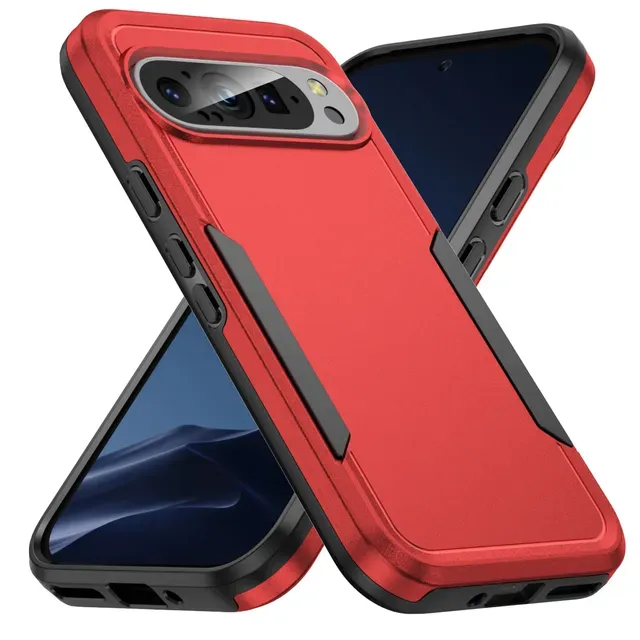Case for Google Pixel 10 9 Pro XL 8 7 6A 7A 8A Heavy Duty Hard Back Slim Anti-Drop Armor Rugg Premium Shockproof Protector Cover