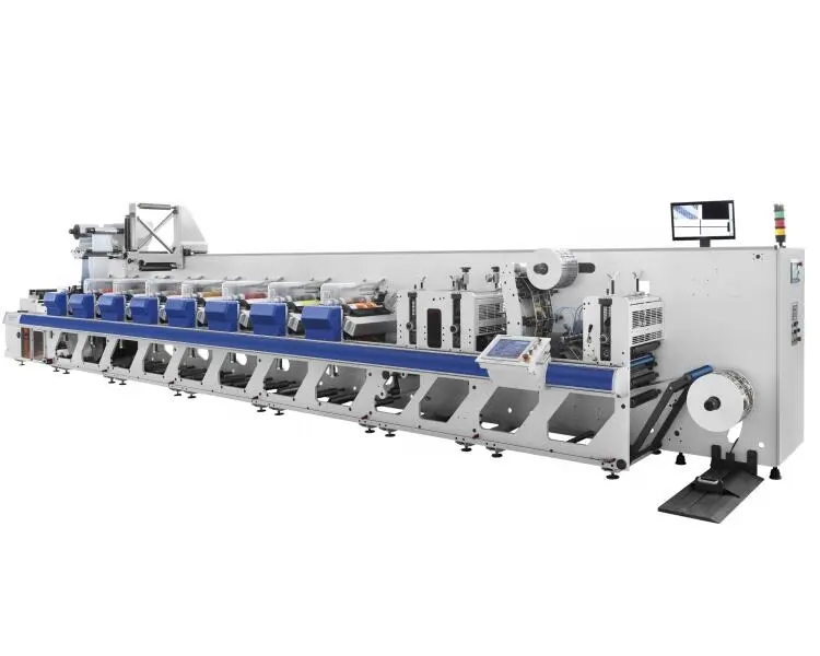 Máquina de impresión flexo, Unidad de Módulo 6, 7, 8, 9, 10 etiquetas de papel a color