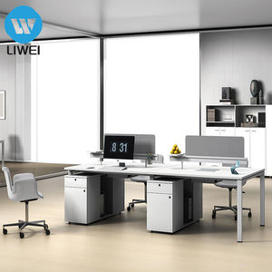 โต๊ะทำงาน/เรียน ไม้ โมเดิร์น ประกอบง่าย ดีไซน์แบบโมดูล ปรับเปลี่ยนได้ ใช้เป็นโต๊ะคอมพิวเตอร์ หมุนได้ ทนทาน เป็นมิตรกับสิ่งแวดล้อม - Product Image 1