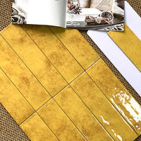 A753M25 Carrelage en céramique brillant poli 75*300mm, prix d'usine personnalisé, carrelage en porcelaine pour sol, carrelage mural en marbre