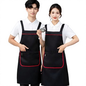 ผ้ากันเปื้อนเชฟ/ร้านอาหารแบบสั่งทำได้  ไม่มีแขน  มีกระเป๋า  ผลิตจากผ้าโพลีเอสเตอร์/ผ้าฝ้ายแคนวาส  น้ำหนักเบา ทนทาน  OEM - Product Image 2