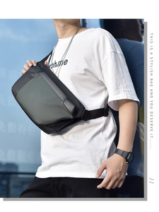 กระเป๋าคาดลำตัวมอเตอร์ไซค์หลายแบบ ดีไซน์ทันสมัย ขนาดเล็ก สั่งซื้อขั้นต่ำน้อย มีสินค้าพร้อมส่ง กระเป๋าสะพายไหล่พกพาสะดวกสำหรับผู้ชาย - Product Image 2