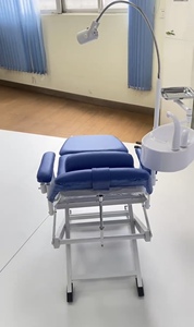 ชุดอุปกรณ์เคลื่อนที่สำหรับการรักษาทางทันตกรรม Hochey Zhanh พร้อมเก้าอี้ทันตกรรมแบบพกพา พร้อมกังหันลมและถังบ้วนน้ำลาย ผลิตจากพลาสติก ได้รับการรับรองมาตรฐาน CE - Product Image 5