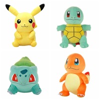 Boneka Pokemon Lucu 23cm, Boneka Pikachu Kawaii, Mainan Boneka Plush dari Mesin Cakar, Boneka Hewan Plush