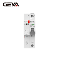 Disjoncteur intelligent WiFi GEYA GRD9S-F100 50Hz AC230V/AC400V 20/32/63/100A 1/2/3/4P 6kA, disjoncteur miniature IoT Tuya Smart RS485