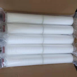 Filtre plissé en polypropylène de sécurité de stérilisation élément filtrant en coton PP à haut débit de 69 mm pour la préfiltration des produits laitiers - Product Image 2