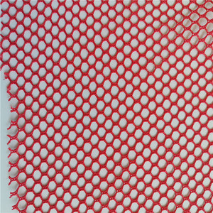 <span class=keywords><strong>Tissu</strong></span> en maille léger rouge 100% polyester 150-200 g/m² pour sacs à linge - Product Image 5