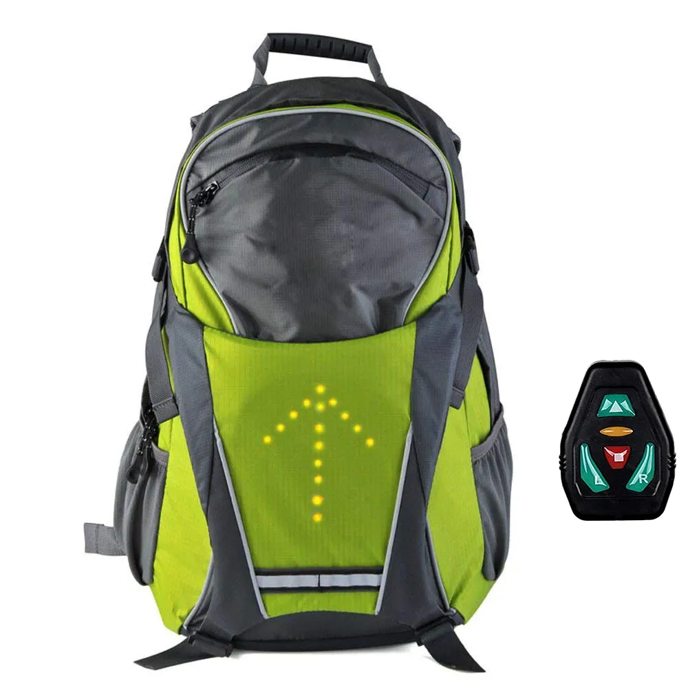 Повседневные Популярные Рюкзаки с USB-зарядкой, дорожный рюкзак унисекс для школьников и студентов, сумка со светодиодной подсветкой и указателем поворота