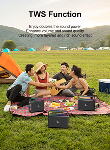 XDOBO Nuts 120W Enceinte <span class=keywords><strong>Bluetooth</strong></span> portable pour karaoké avec 2 micros sans fil - Product Image 3