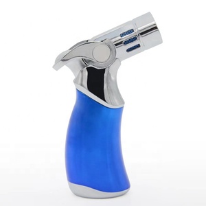 ไฟฉายพ่นไฟแบบเติมแก๊สได้สำหรับค็<span class=keywords><strong>อก</strong></span><span class=keywords><strong>เท</strong></span><span class=keywords><strong>ล</strong></span> บุหรี่ ซิการ์  ใช้แก๊สบิว<span class=keywords><strong>เท</strong></span>น  หัวพ่นไฟ 4 หัว  ปรับระดับความแรงของเปลวไฟได้  เป<span class=keywords><strong>ล</strong></span>วไฟสีน้ำเงิน  ใช้จุดไฟถ่าน  แคมป์ไฟ - Product Image 6