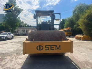 รถบดถนน SEM 520 กำลัง 129 กิโลวัตต์ เครื่องยนต์ดีเซล แบบดรัมเดี่ยว อุปกรณ์บดอัดสำหรับงานก่อสร้างในลานเหมือง - Product Image 1