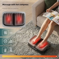 Nouveau mini-masseur électrique pour les pieds, transfrontalier, avec fonction de pétrissage électrique et de thérapie thermique