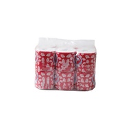 Vente chaude Écologique Jetable 3 Plis Couche Papier Toilette Personnalisé 100% Bois Vierge Tiré En Gros
