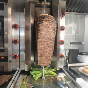 Línea de Producción Industrial para Hacer <span class=keywords><strong>Kebab</strong></span> con Picadora y Mezcladora de Carne para Procesamiento de <span class=keywords><strong>Doner</strong></span> Shawarma - Product Image 2