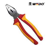 WEDO Outils isolés Vde 1000v Crv Injection électrique 6 ''7'' 8 ''Pince combinée pour monteur de ligne isolé