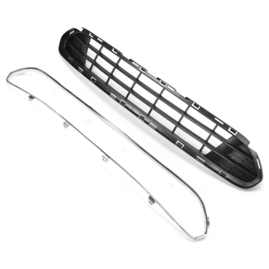 Se adapta a la rejilla inferior del parachoques delantero Ford <span class=keywords><strong>Fusion</strong></span> 10-12 con kit de moldura cromada 2 uds. - Product Image 3