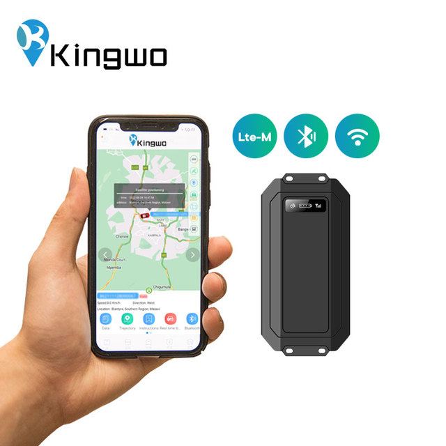 Kingwo Asset tracker Rechargeable Gps tracker NT09E with Real Time Online Tracking and Shock Sensor