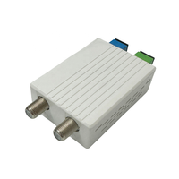 Récepteur optique passif mini fibre optique FTTH Catv Node 1550nm WDM OR18P 1 RF 2 ports RF Mode triplexeur avec fonction WDM AGC