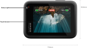 Cámara de Acción GoPro HERO13 Black Original, Video 5.3K60, HyperSmooth 6.0, Lente HB-Series, Batería Enduro de 1900mAh, Resistente al Agua hasta 10m - Product Image 6