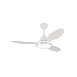 Luminaires de style nordique minimaliste, lampes de corps, ventilateur de plafond pour salon, chambre à coucher en bois de 52 pouces - Product Image 1