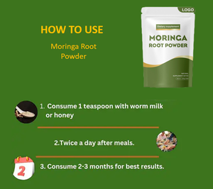 OEM/ODM пребиотическая Пшеница Моринга корневой порошок для пищеварительной поддержки Органическая пищевая добавка веганский порошок для здоровья кишечника - Product Image 4