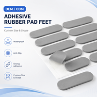 Patins en caoutchouc EVA et silicone découpés sur mesure, auto-adhésifs, antidérapants et étanches pour la protection des meubles et des appareils électroniques (OEM/ODM)