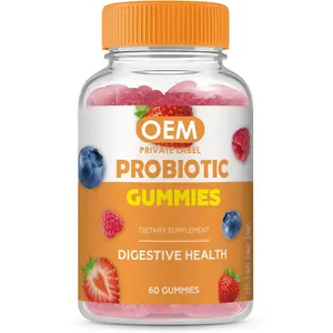 맛있는 거미 사탕 Probiotics Gummies 건강과 면역 지원