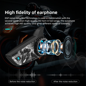 Các mới 2024 xinowy <span class=keywords><strong>S8</strong></span> Walkie-Talkie DSP giảm tiếng ồn công nghệ có thể kết nối với hai thiết bị Bluetooth cùng một lúc thời gian - Product Image 2