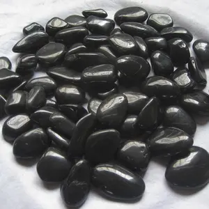 Polished pebble stepping stone in bulk for landscaping