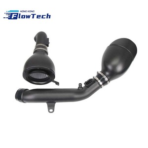Pre-Preg Dry Carbon Fiber Cold Air Intake System for BMW F80 M3 F82 F83 M4 F87 M2 Competition S55 3.0T – High Flow Filters - Product Image 2