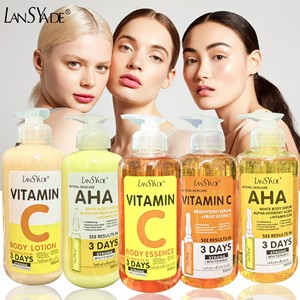 Lotion Essentielle VC la Plus Vendue - Lotion Corporelle Hydratante Anti-Âge Réparatrice aux Acides de Fruits 500ml - Product Image 2