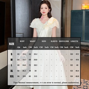 ชุดเดรสทรงเอไลน์ผ้าซาตินแขนสั้นสำหรับงานปาร์ตี้ งานพรอม งานแต่งงาน หรืองานราตรี  แบบคลาสสิก สวยสง่า เหมาะสำหรับเพื่อนเจ้าสาว เป็นมิตรต่อสิ่งแวดล้อม - Product Image 5