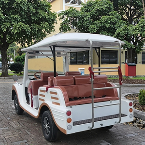 Voiture de golf classique vintage 72V, véhicule de tourisme rétro, buggy de luxe antique pour mariages, complexes hôteliers et hôtels - Product Image 4